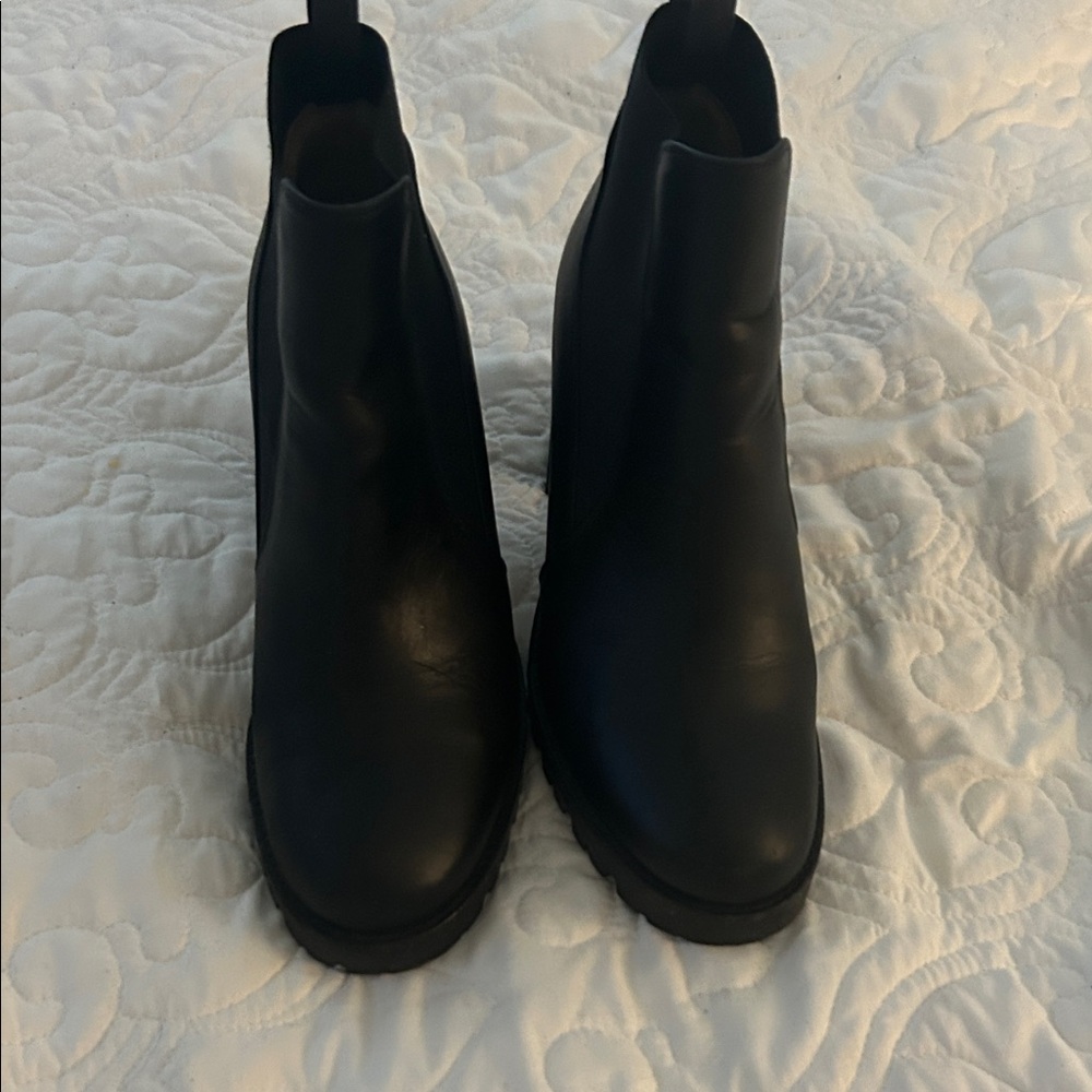 Christian Louboutin Elegant Black Women's Ankle Boots